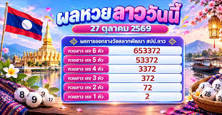 ตรวจหวยลาววันพฤหัสบดี 29 ตุลาคม 2569 เลข 6 ตัวออก 723294