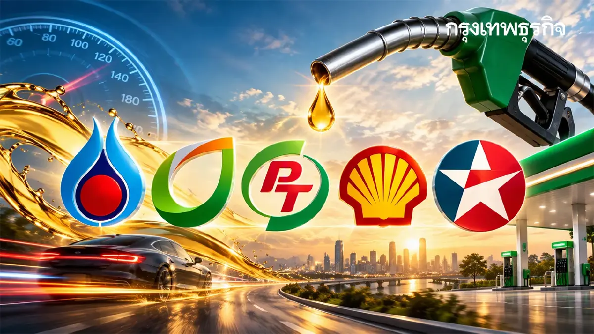 ราคาน้ำมันวันนี้ 30 ต.ค. 2569 ปตท. บางจาก ดีเซล 42.54 บาท เบนซิน 51.03 บาท