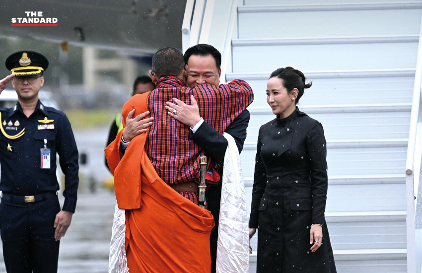 อนุทินถึงภูฏานแล้ว นายกฯภูฏานต้อนรับเอง เตรียมหารือทวิภาคีต่อยอดความร่วมมือ