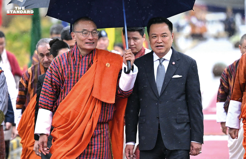 อนุทินถึงภูฏานแล้ว นายกฯภูฏานต้อนรับเอง เตรียมหารือทวิภาคีต่อยอดความร่วมมือ