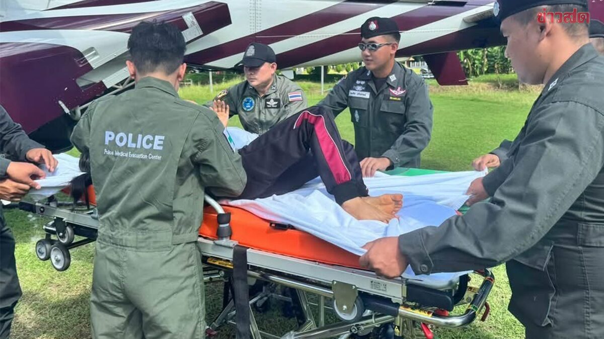 ผบ.ตร.สั่งฮ.ตำรวจรับครู ตชด.บ้านโกแประ แม่ฮ่องสอน ถูกประทัดระเบิดใส่ตา