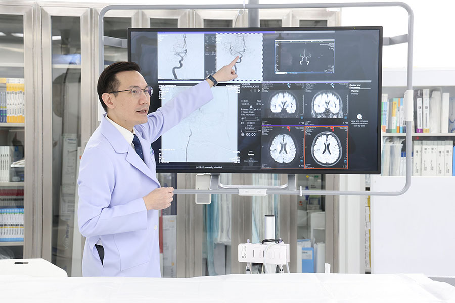 รพ.พระรามเก้า ชู Stroke Fast Track รับมือสโตรก ย้ำทุกวินาทีมีผลต่อสมอง