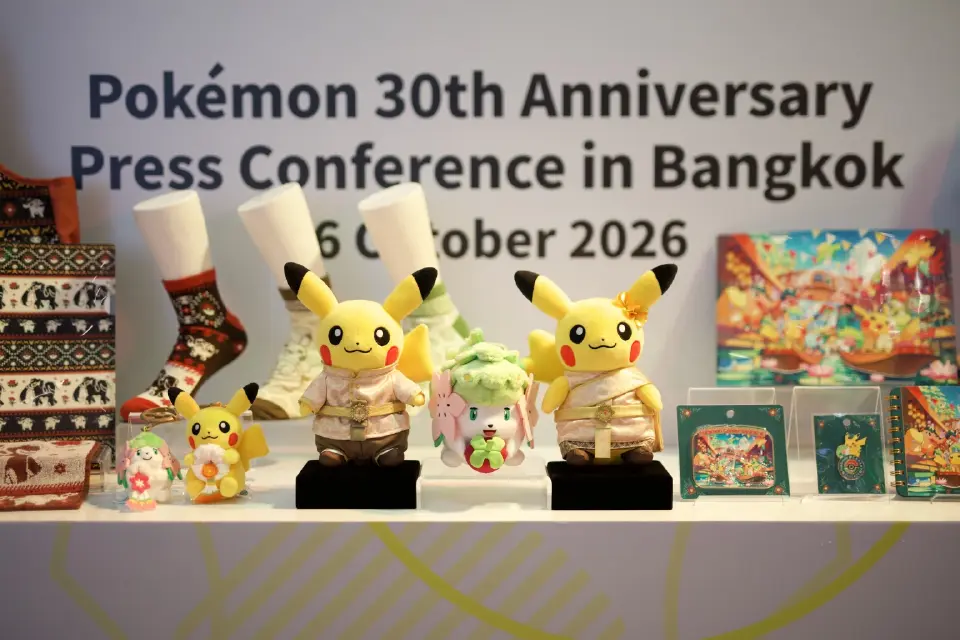 โปเกมอนครบรอบ 30 ปี เปิดร้าน Pokémon Center BANGKOK แห่งแรกในไทย 1 ธ.ค. นี้